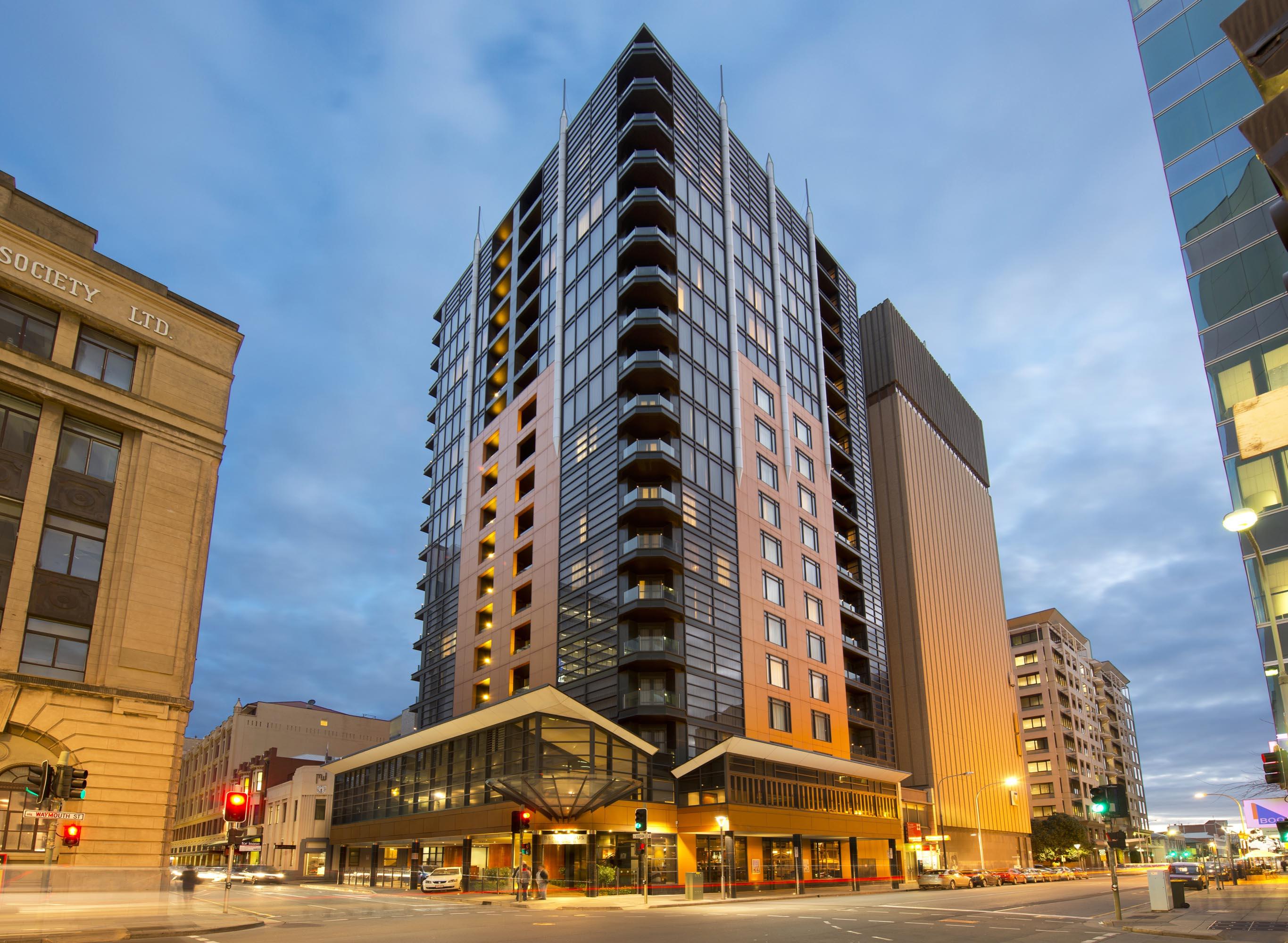 Peppers Waymouth Hotel Adelaide Eksteriør bilde The Vue Apartments
